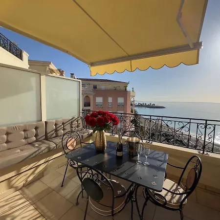 Exclusive Panoramic Sea View In Victoria Apartment Menton